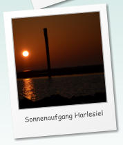 Sonnenaufgang Harlesiel